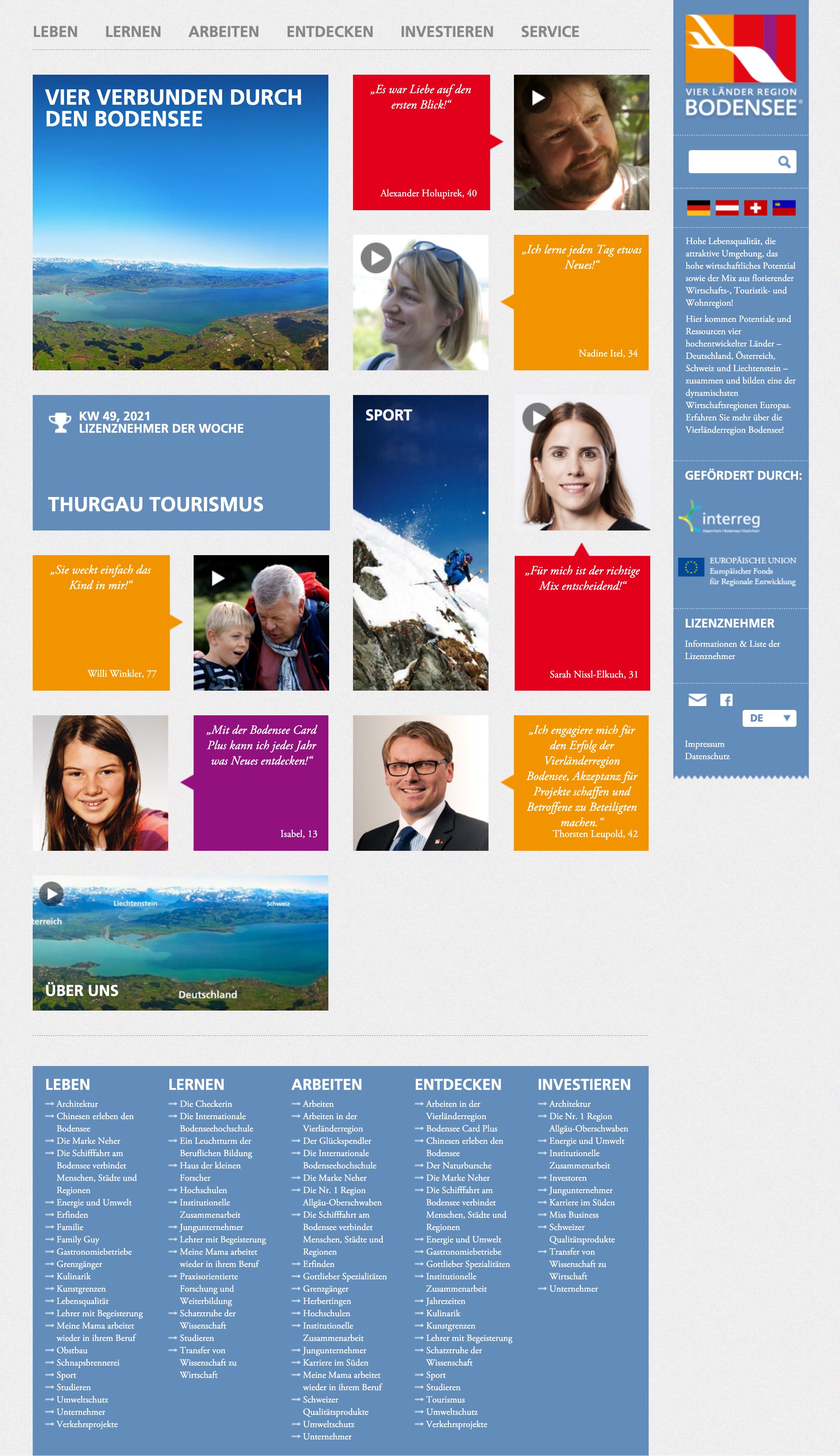 Vierländerregion Bodensee